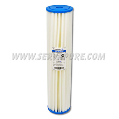 Hydronix SPC-45-2050, Sediment Pleated Cartridge, 4.5" x 20",50 Micron