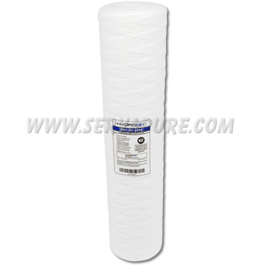 Hydronix SWC-45-2005, Sediment String Wound Cartridge, 4.5" x 20", 5 Micron