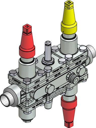 027L3002 Danfoss Valve station, ICF 20-6-1RA