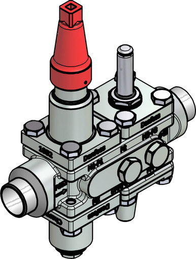 027L3060 Danfoss Valve station, ICF 20-4-8