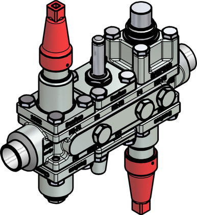 027L3036 Danfoss Valve station, ICF 20-6-5MA
