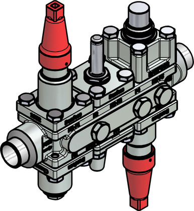 027L3042 Danfoss Valve station, ICF 20-6-5MB