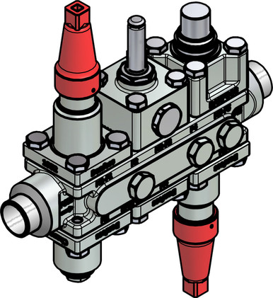 027L3328 Danfoss Valve station, ICF 20-6-5HMC