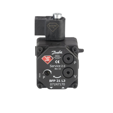 071N7170 Danfoss Oil Pumps, BFP 21, 24.00 L/h, Rotation: L, Nozzle/pressure outlet: L + R
