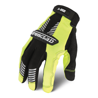 Ironclad I-Viz Reflective Gloves, Small, High-Viz Green #IVG2-02-S (12 Pair)