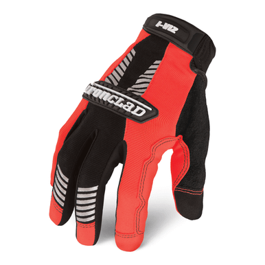 Ironclad I-Viz Reflective Gloves, Small, High-Viz Orange #IVO2-02-S (12 Pair)