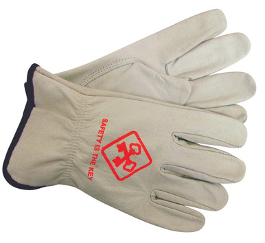 Select Grain Cowhide Keystone Thumb Leather Driver, Large (12 Pair)