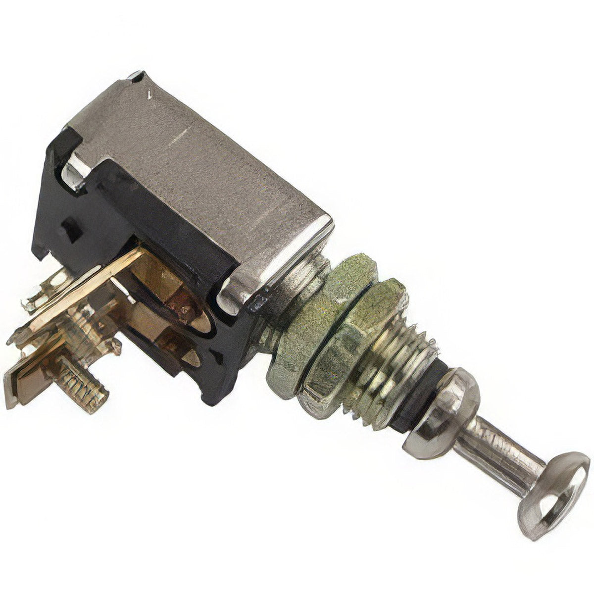 CHROME KNOB PUSH/PULL - TWO (2) POSITION VERTICAL, NON FUSED