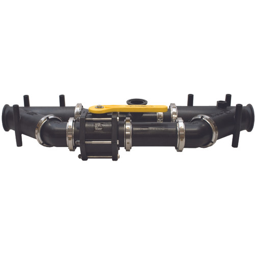 Banjo 3 in. Flange x Flange Assembly Manifold Inductor Systems
