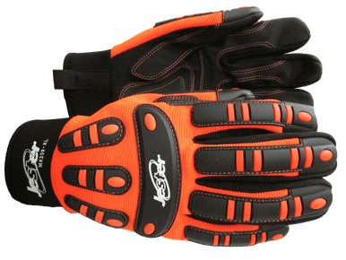 Jester #MX209XL MX-Series PVC Padded Palm Impact Gloves, Extra-Large (1 Pair)