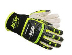 Joker XOS #MX2515XL Cotton Corded Palm Impact Gloves, Extra-Large (1 Pair)