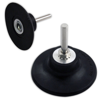 Backing Pad For Quick Change Discs 2 x Type R Rubber Medium