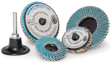 2" Mini Flap Type-R Quick Change Discs Zirconia 40-Grit (50/Pkg.)