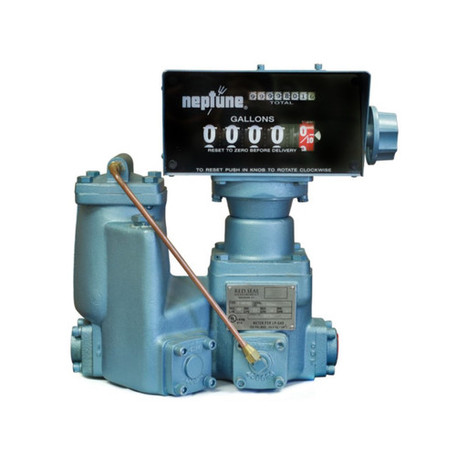 Neptune 4D-MD 1 in. LP Gas Dispenser Flowmeter - 3 to 18 GPM - 1 in. NPT - Neptune 600, USG - No