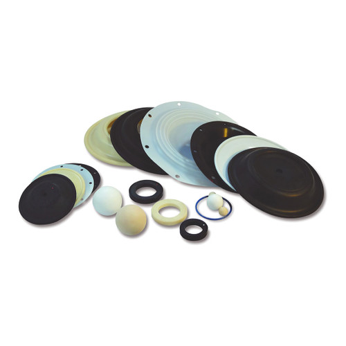 Nitrile Rubber Elastomer Repair Kits for Wilden 1 in. T2 Metallic Pumps