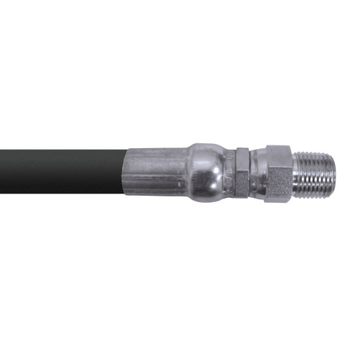 1 in. Oil Hose Assembly w/ Male NPT Ends - 1250 PSI