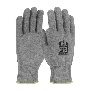 Gray S 13 Gauge Seamless Knit Globe, Light Weight ACP Dyneema blend, Elastic Cuff, Gray Gloves with ACP Technology 1 Dozen 17-DA720/S