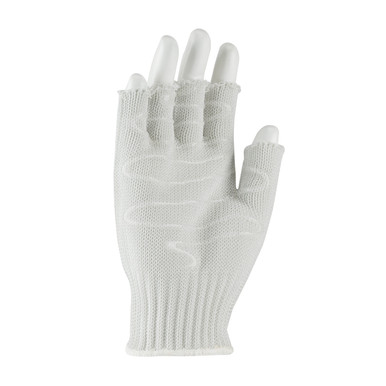 White L 3-strand Stainless Steel Wire Core/ /Poly, Hvy Wgt, Wht, Half-Finger Stainless Steel Engineered Yarn 22-615RHSM