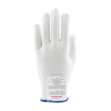 White L S-Steel/Silica Fbr w/Dyneema & Poly 1 Side Silagrip Coat, Lt Wgt, Wht Stainless Steel Engineered Yarn 22-751LHS