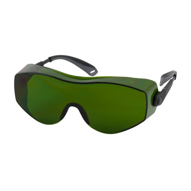 Black OS Oversite, IR 3.0 Lens, AS, Blk/Gry OTG, Adj Length Ratcheting, Over-the-Glass (OTG) Rimless Frame 1 Pair 250-98-0013