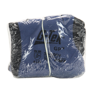 Blue S G-Tek GP, 13G Blue Nylon Shell, Black Nitrile MicroSurface, Vend Pk Seamless Knits for General Duty 1 Pair 34-500V/S