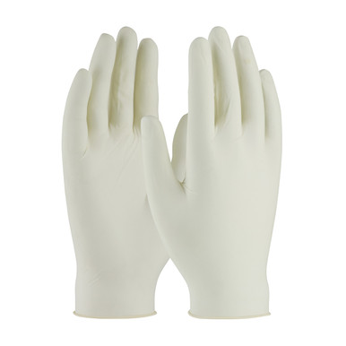 Natural S Ambi-Dex Disposable Latex, Premium Grade, 5 Mil, Powder Free, Textured Disposable Liquid-Proof Gloves 1 Box 62-321PF/S