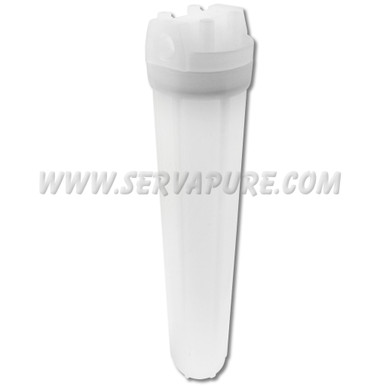 Pentek 150141, 3/4'' In/Out, #20 Standard, Natural w/ MB Cap, 222 Cap, W/ Double Cap Plugs, No V-Bead