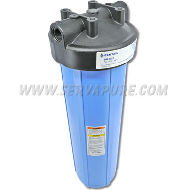 Pentek 150468, Big Blue, 3/4'' In/Out, 20'' Blue/Black w/o PR