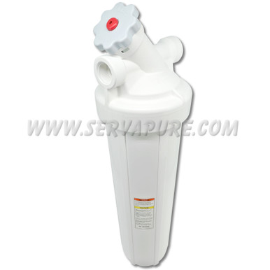 LIMITED QUANTITIES - NO REPLACEMENT - Pentek 655107, Big Blue, 1'' In/Out, 20'' White/White with Bypass, PLT3