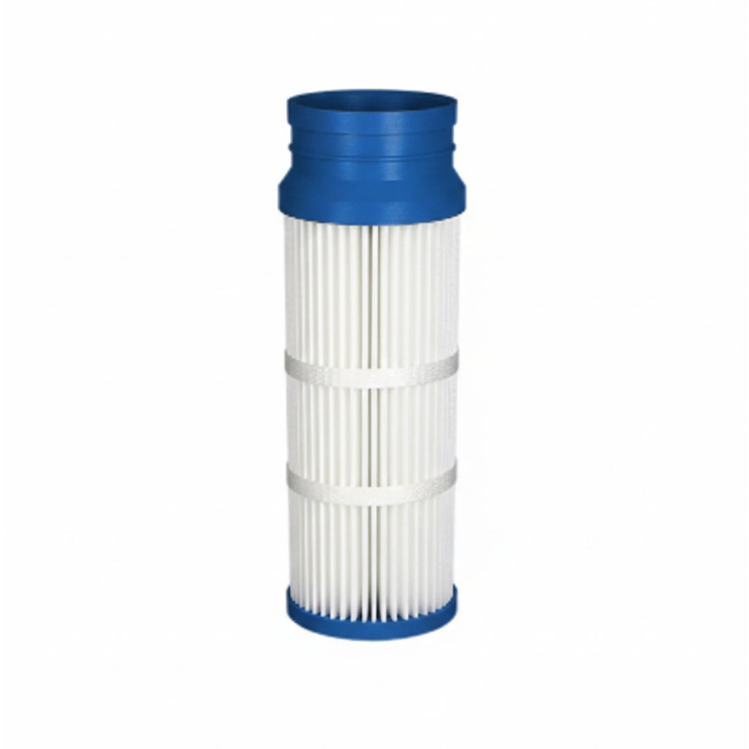 Pleated Dust Bag - 5-3/4 Inch X 29 Inch, Universal Bottom Load, Polyester Spunbond - 4 Pack