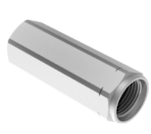 In-line Check Valves: 1" NPT Port Size, 7 PSI Cracking Pressure, 42 GPM, 5075 PSI