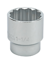 1 3/16" Standard 12 Point 1/2" Drive Sae Socket