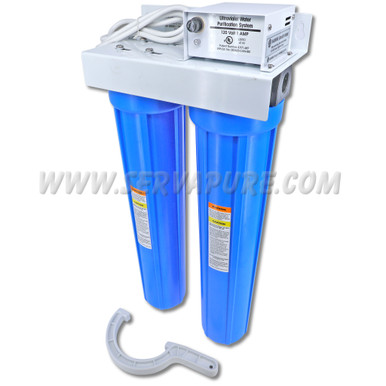 Pura 15720121 UV20-2 SD UV & 5 Micron Sediment Filter System, 10 GPM, 115 VAC