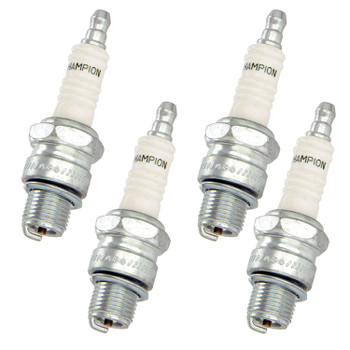 Champion 4 Pack of Genuine OEM (828S) Spark Plugs - QL77JC4-4PK