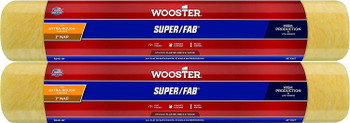Wooster Genuine 18" Super/Fab 1" Nap Roller Cover 2-Pack, R242-18-2PK