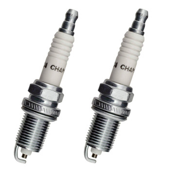 Champion 2 Pack of Genuine OEM (318S) Spark Plugs - RC12MC4-2PK