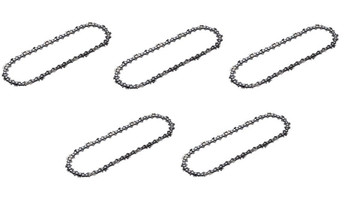 Black and Decker 5 Pack of Genuine OEM Replacement Cutting Chains - RC600-5PK