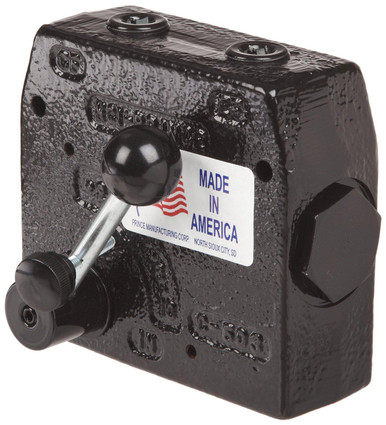 Adjustable Flow Control Valve: No. RDRS-1975-30, 30 Max GPM, 0-30 GPM