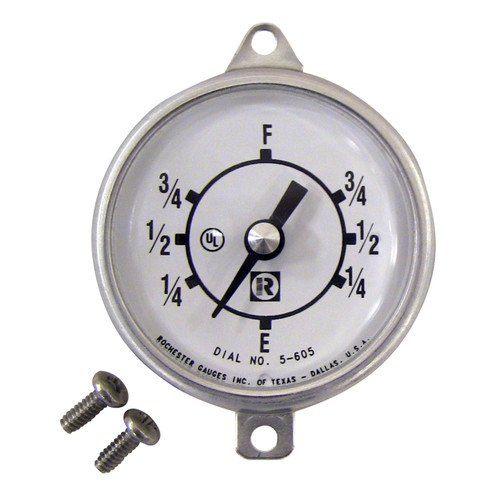 Rochester Gauge Standard Direct-Reading Replacement Dial for F7183 & F7283 Series Farm Tank Gauges