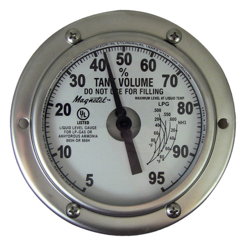 Rochester Gauge M6300 Series 4 in. Magnetel Rough Rider Replacement Dials