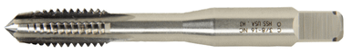 5/8"-11 M-42 Reduced Neck Cobalt Titanium Nitride Spiral Plug Tap 4FH3 (Qty. 1), Norseman Drill #14042