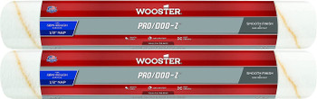 Wooster Genuine 18" Pro/Doo-Z 1/2" Nap Roller Cover 2-Pack, RR643-18-2PK