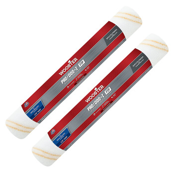 Wooster Genuine 18" Pro/Doo-Z FTP 1/2" Nap 2-Pack Roller Cover - RR667-18-2PK