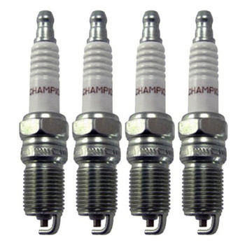 Champion 4 Pack of Genuine OEM (408S) Spark Plugs - RS14YC-4PK