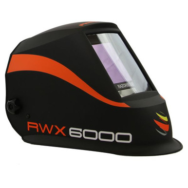 Auto Darkening Welding Helmet - 3.94X3.28 Viewing Area 4 Sensor Grind Mode And Blue Lens. Fully Digital With Memory RWX6000