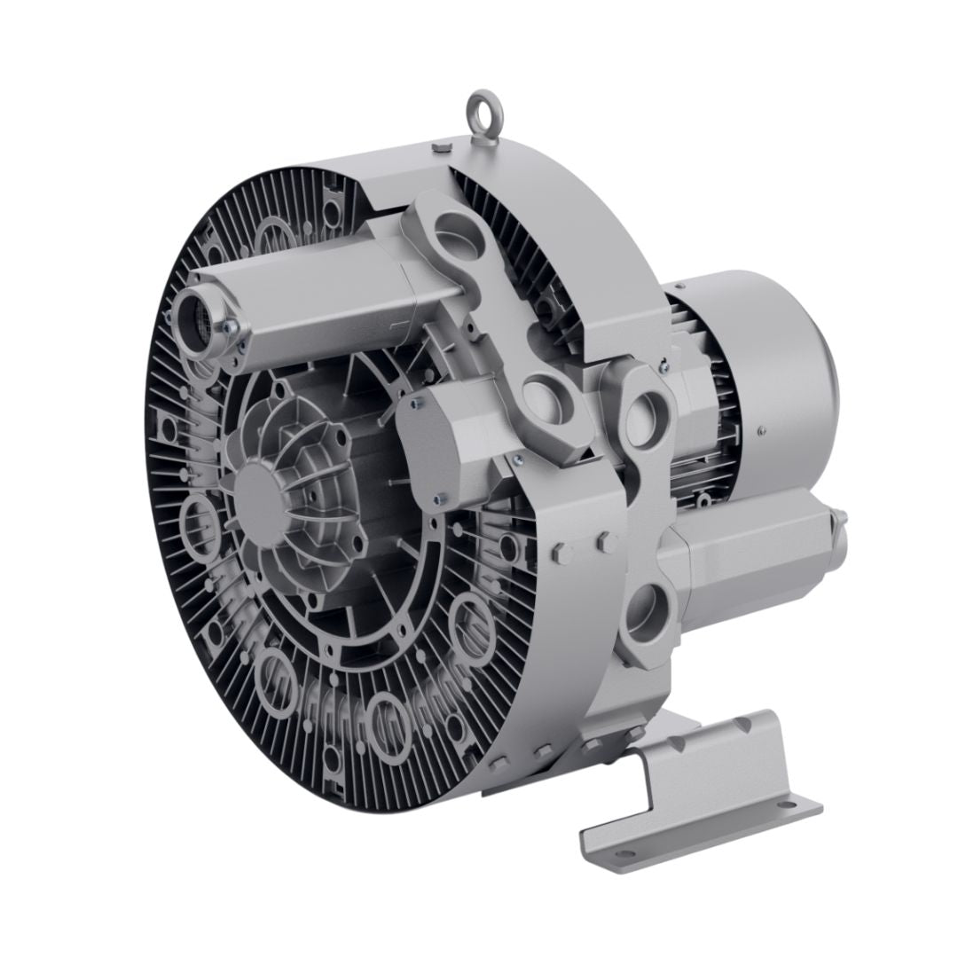 Republic 4RC220-A75 2.3 HP Regenerative Blower, 1 Phase