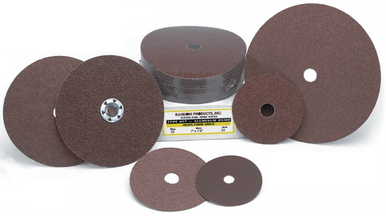 6 x 7/8 80-Grit /O Fibre Aluminum Oxide Discs (25/Pkg.)