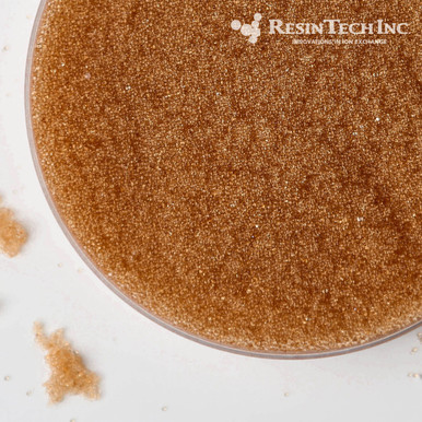ResinTech CG8-C Coarse Grade Cation Exchange Resin, Na Form, 1 Cubic Foot