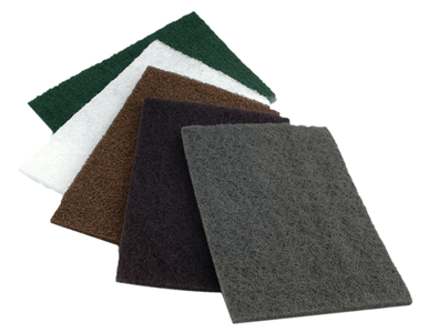 6" x 9" - Green - M11 Non-Woven Hand Pad (10/Pkg)