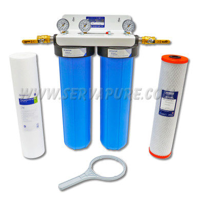Serv-A-Pure 72140S, Whole House Sediment/Lead Reduction Filter System